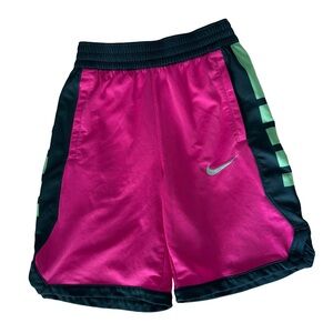 Nike Boy’s Pink and Green Athletic Shorts